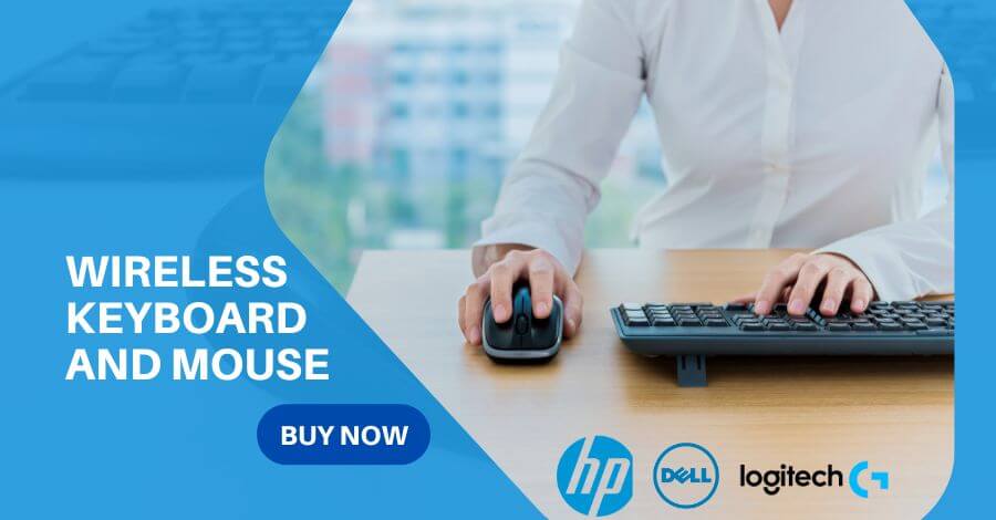wireless keyboard and mouse slider