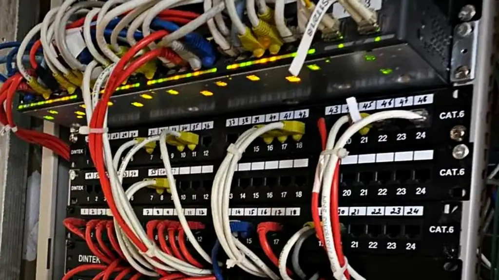 3 structured cabling cat6 patch panels oman