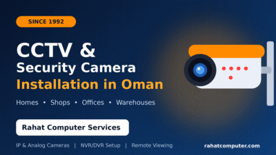 CCTV & Security Cameras Installation in Oman